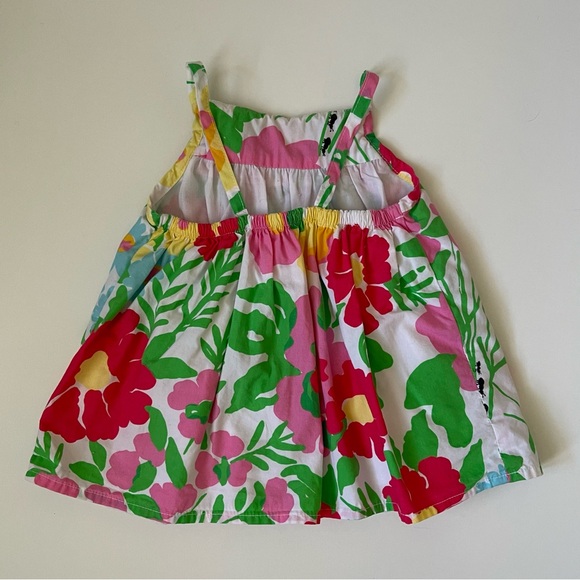 Lily Pulitzer Girls’ Sarafina Ant Print Dress with Matching Diaper Cover - 3-6M - Picture 9 of 13
